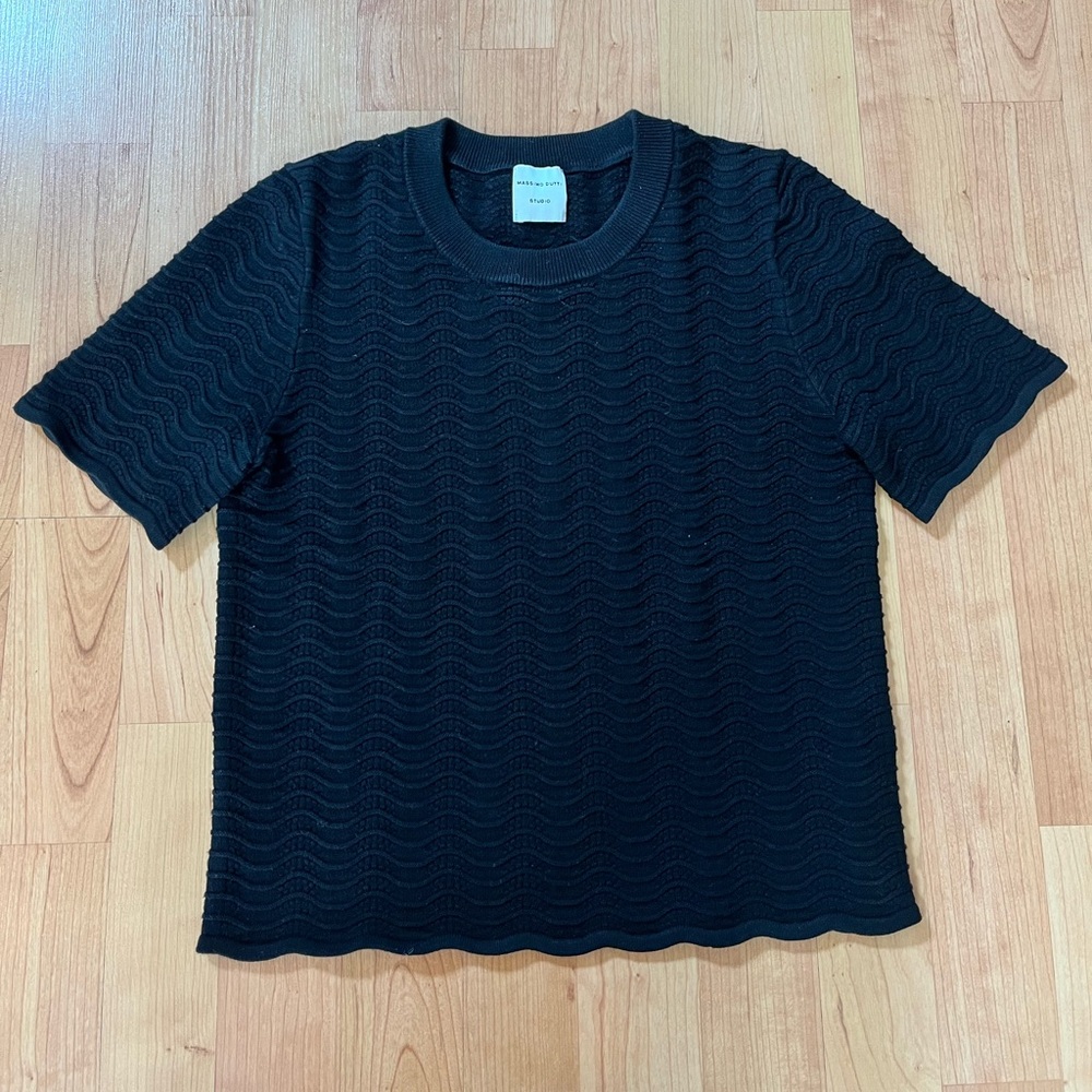 Massimo Dutti Woman’s Black Top size Small